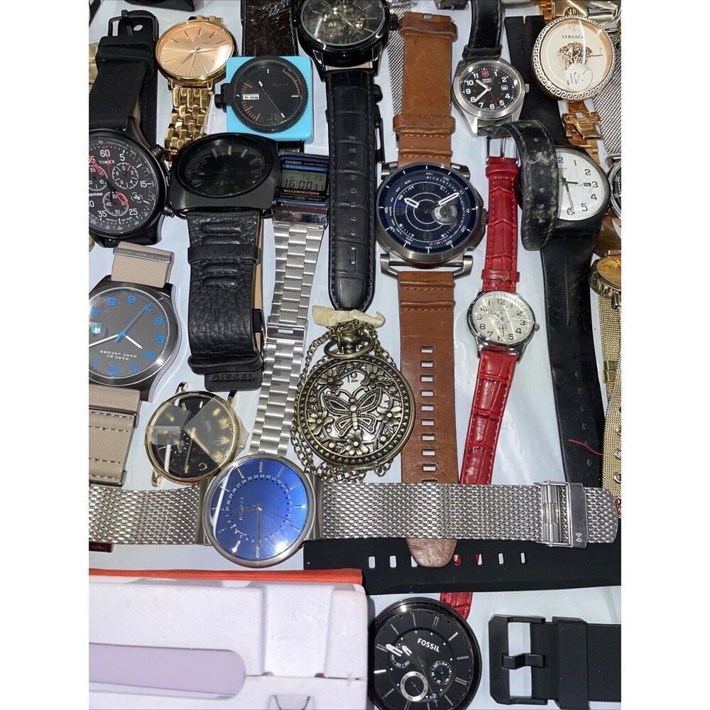 Wholesale Watches Diesel Timex MK Guess Versace Fossil Coach AX Qty 56 Sku LAN60 - Picture 9 of 13